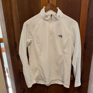 The North Face Glacier Fleece White Jacket size L